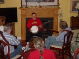Alan and his Banjo Disciples
